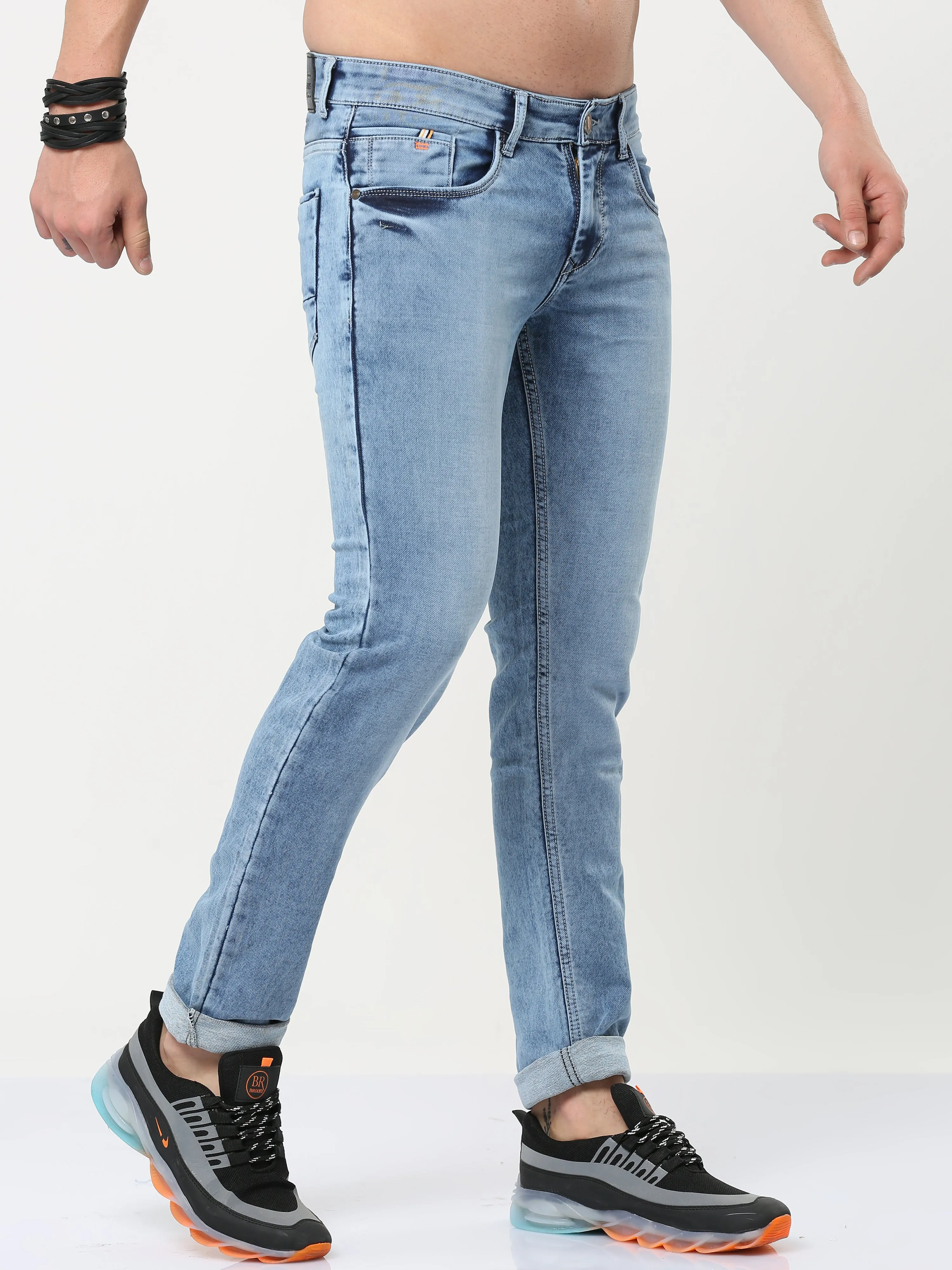 Onfire Ink Blue Skinny Fit Jeans - A/647/1