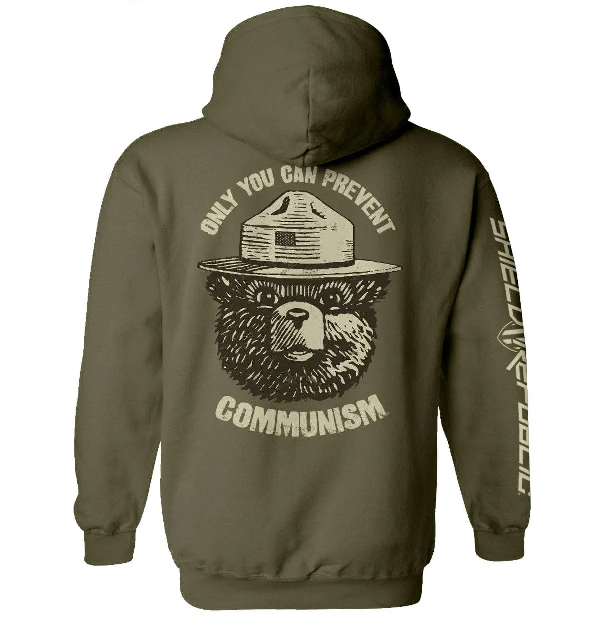 Only You Can Prevent Communism: Military Green / M / Tee