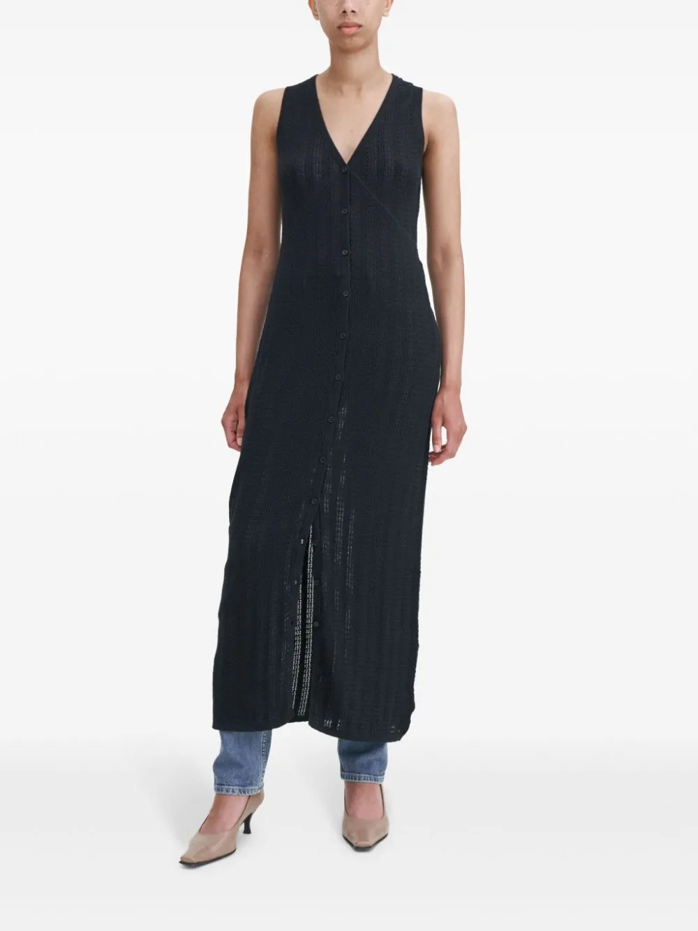 Organic cotton long dress