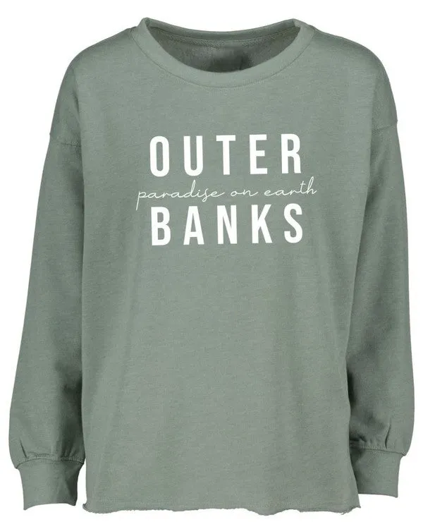 Outer Banks Beach Fleece Crewneck Sweatshirt