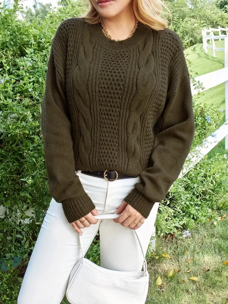 Oversized Chunky Knit Sweater