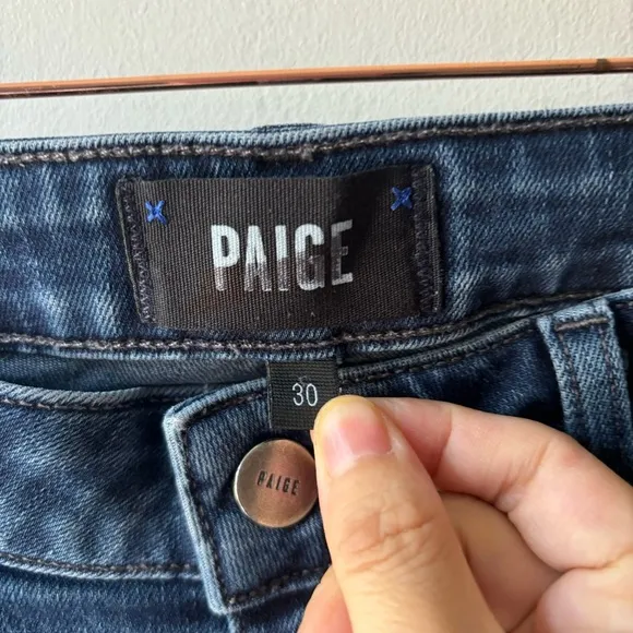 Paige Hoxton Ankle Jeans Skinny Sz 30