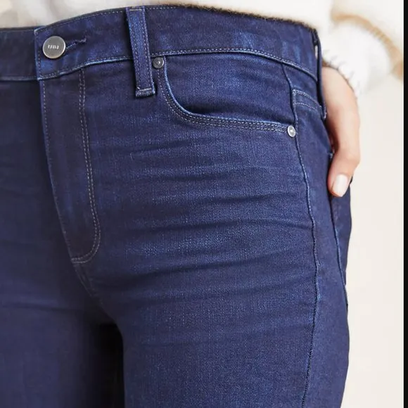 Paige Hoxton High-Rise Skinny Ankle Jeans
