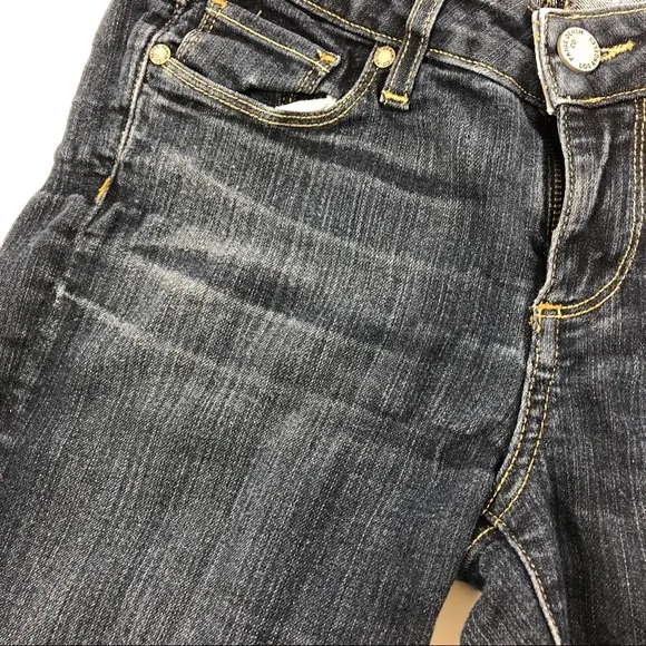 Paige Skyline Straight Medium Wash Jeans 26
