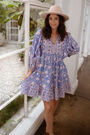 Paisley Milan Shift - Blue