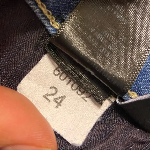 Parker Smith skinny light blue denim jeans size 24
