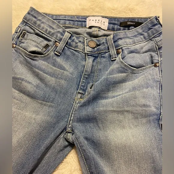 Parker Smith skinny light blue denim jeans size 24
