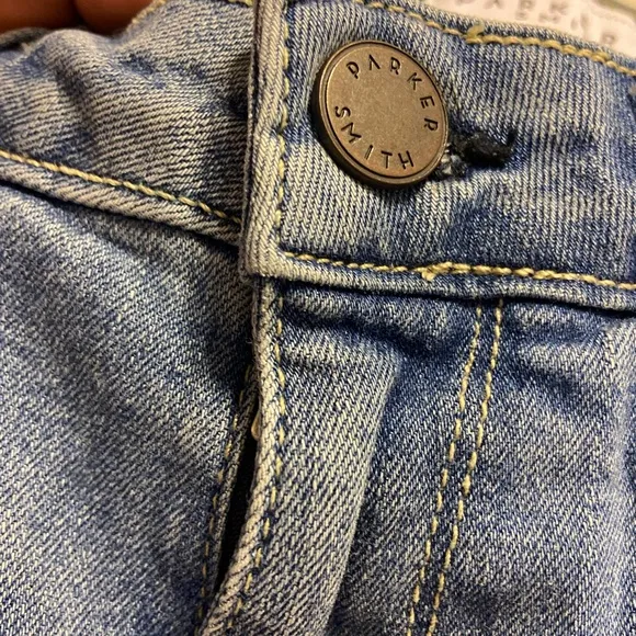 Parker Smith skinny light blue denim jeans size 24