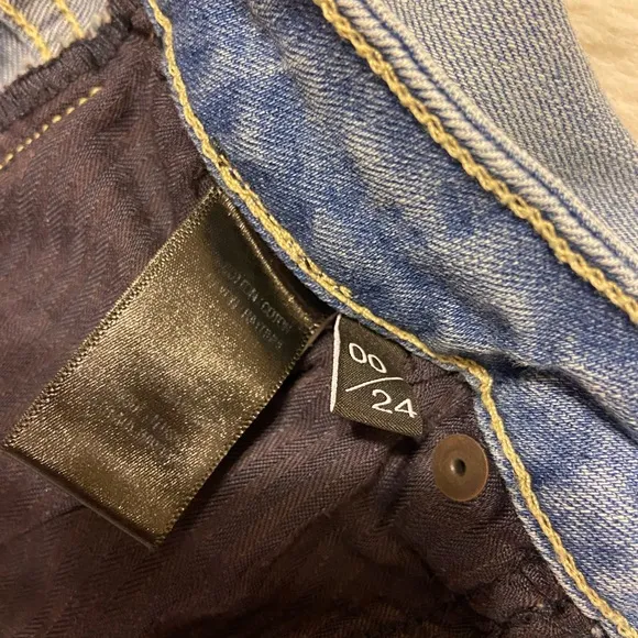 Parker Smith skinny light blue denim jeans size 24