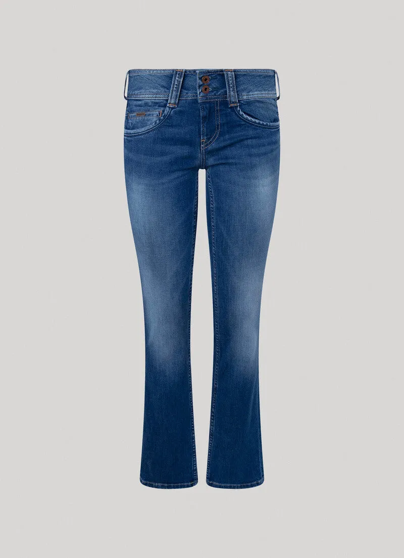 PEPE | GEN Straight Fit - Mid Waist | D45 usedwashed