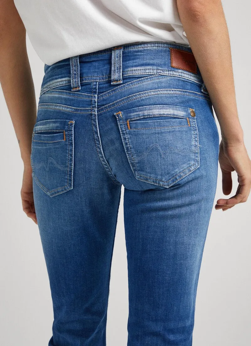 PEPE | GEN Straight Fit - Mid Waist | D45 usedwashed