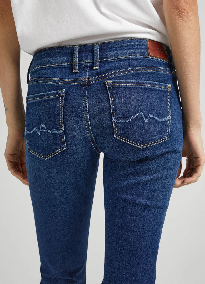 PEPE | SOHO Skinny Fit - Mid Waist | H45 rinsed