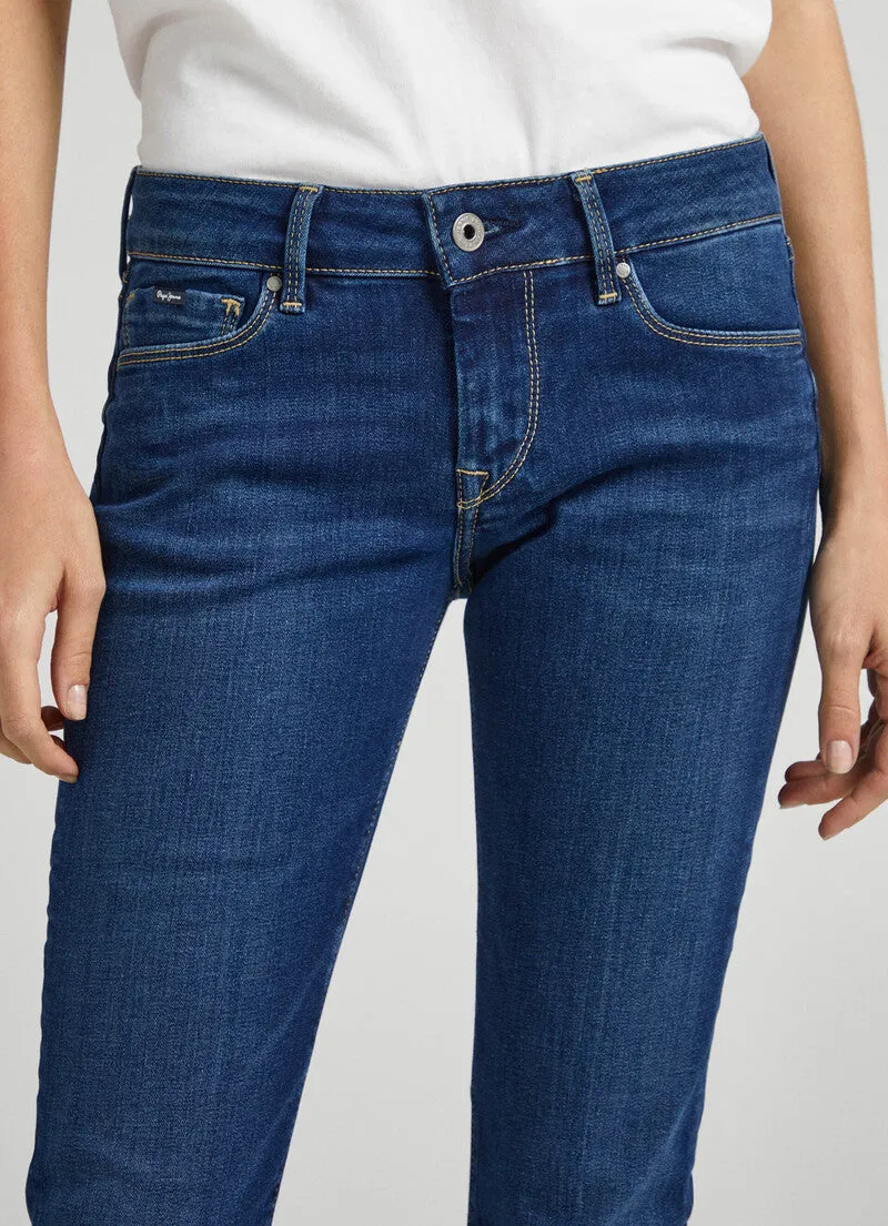 PEPE | SOHO Skinny Fit - Mid Waist | H45 rinsed