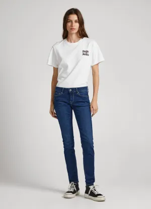 PEPE | SOHO Skinny Fit - Mid Waist | H45 rinsed