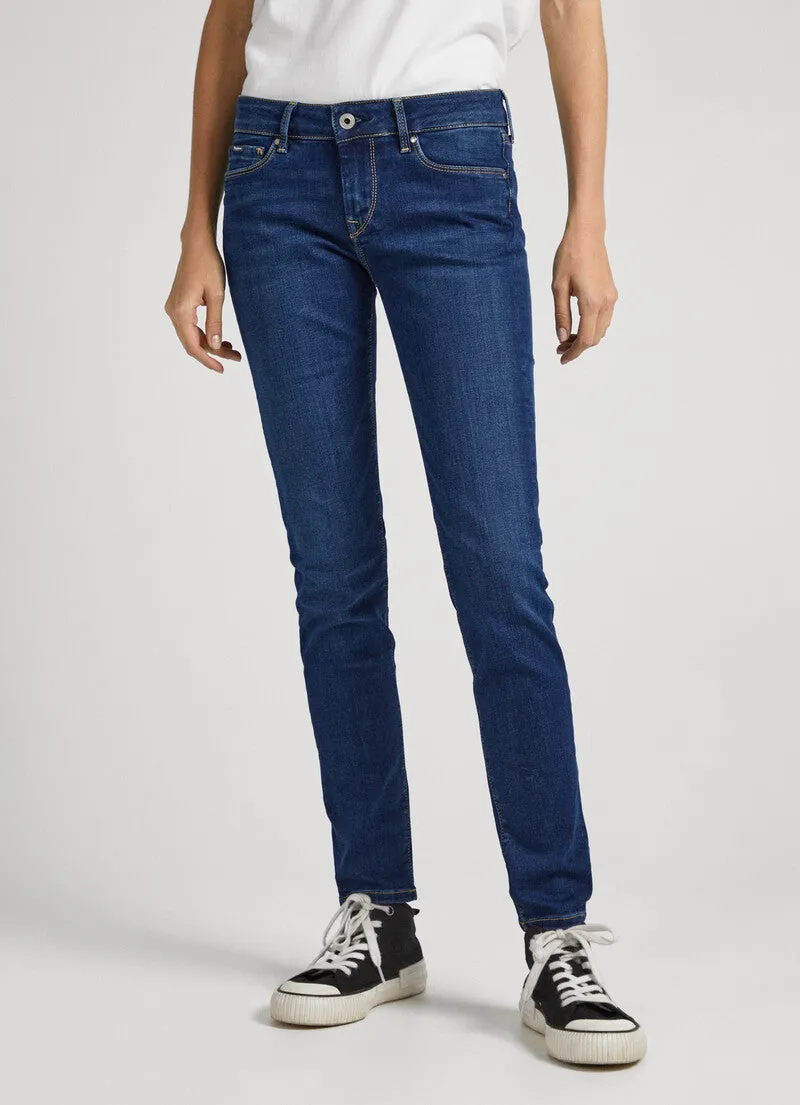 PEPE | SOHO Skinny Fit - Mid Waist | H45 rinsed