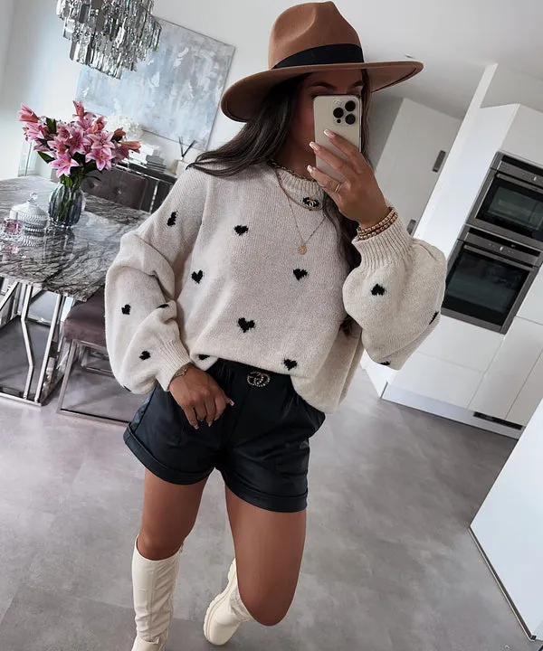 Philine - oversized sweater joslin cream