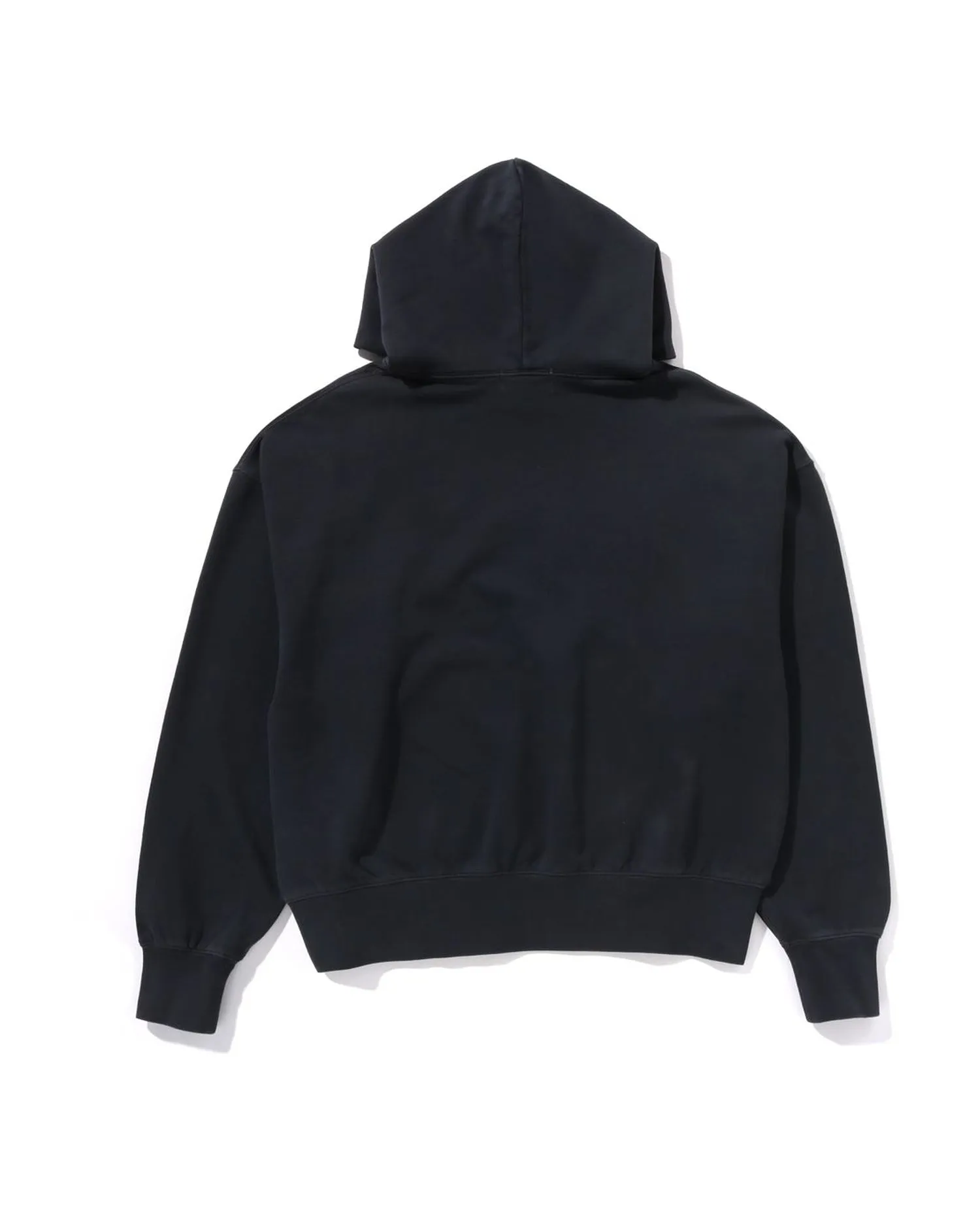 Pigment Dyed One Point Oversized Pullover Hoodie