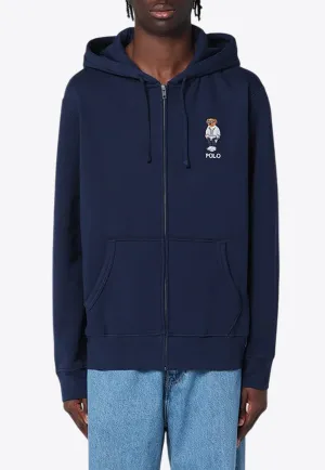 Polo Bear Zip-Up Hooded Sweatshirt