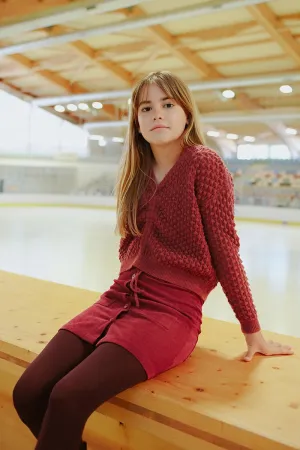 “POPCORN” KNIT SWEATER