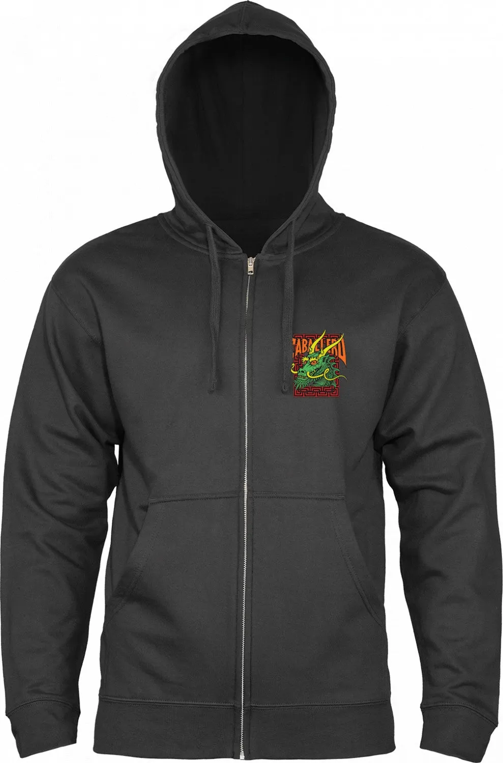 Powell Peralta - Caballero Street Dragon Mens Zip Hoodie Black