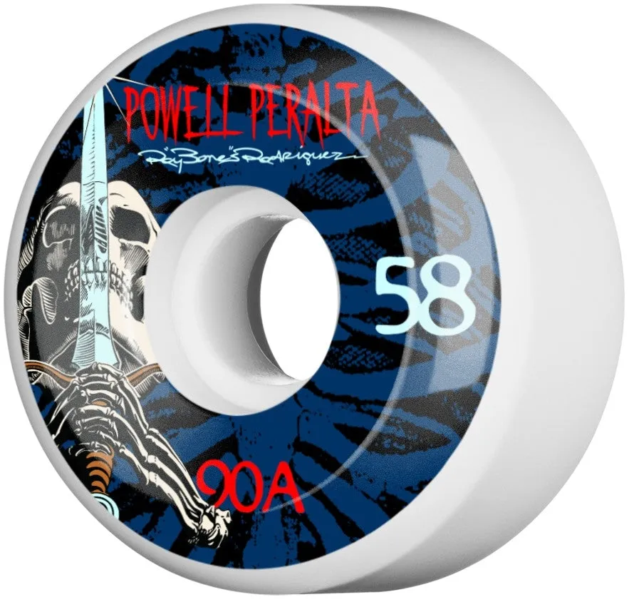 Powell Peralta - Rodriguez Skull & Sword 58MM 90A Skateboard Wheels