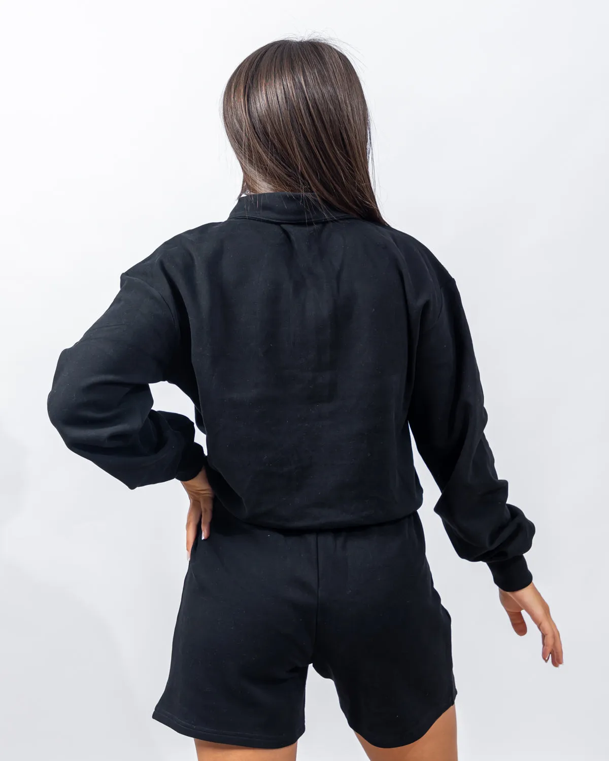 Power Half Zip - Black