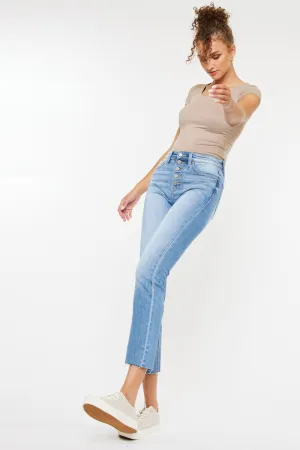 Priscilla High Rise Slim Straight Leg Jeans