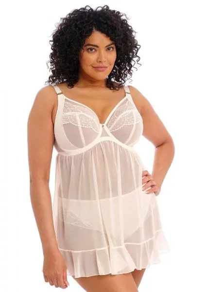 Priya Underwire Babydoll - Vanilla -