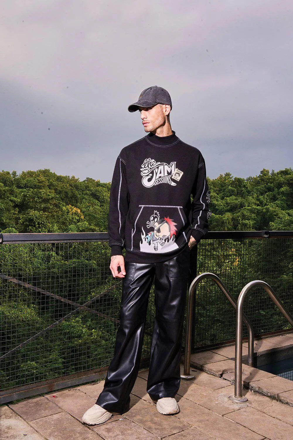 Punkstar tokidoki Highneck Sweatshirt