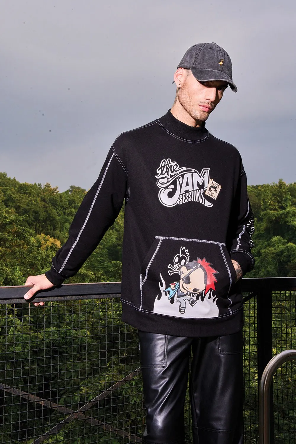 Punkstar tokidoki Highneck Sweatshirt