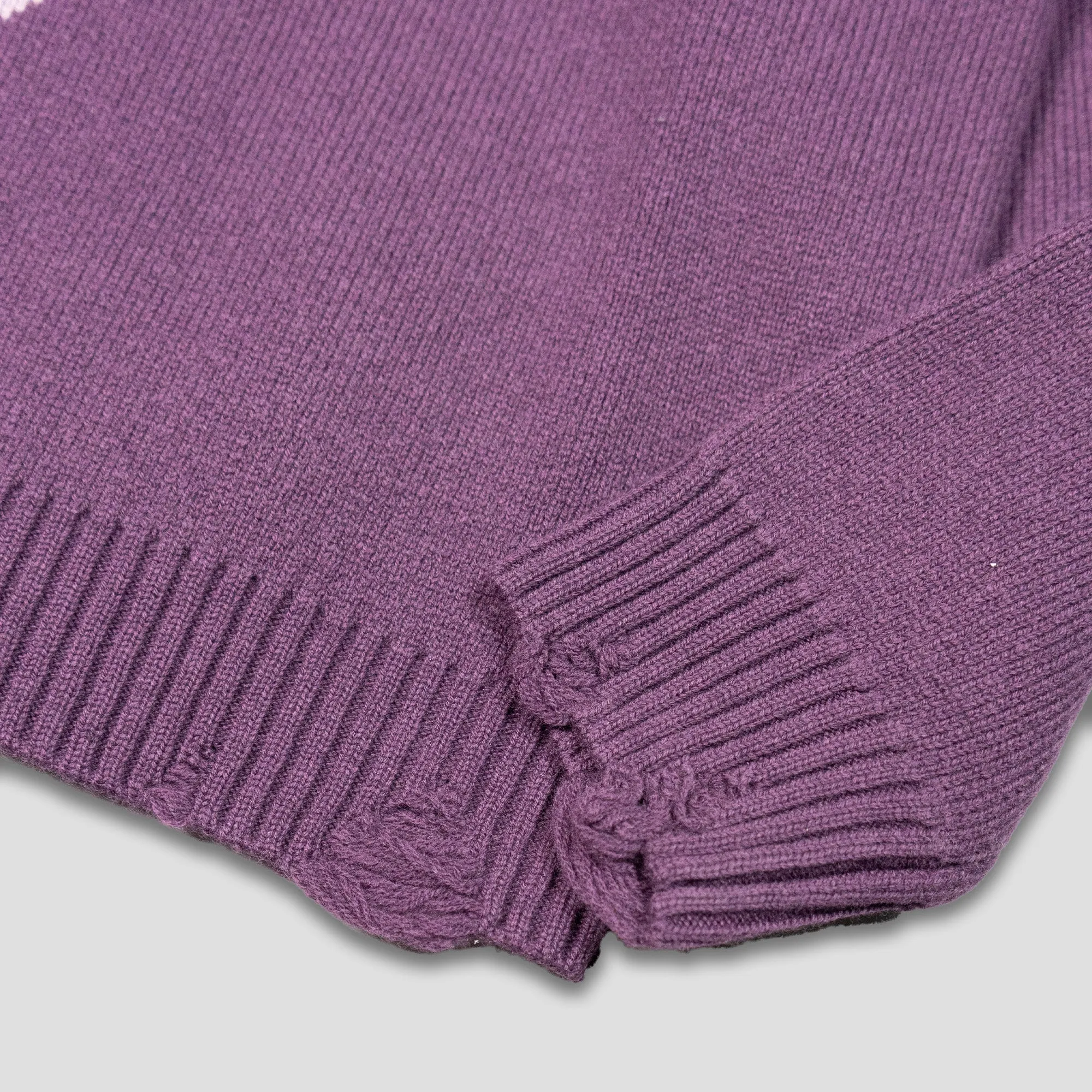 "RODEO" JACQUARD KNIT SWEATER