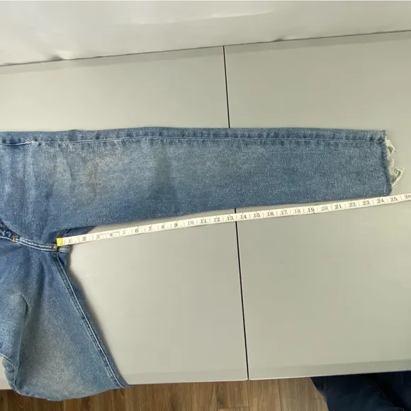 Rag &amp; Bone CATE Mid-rise Ankle Skinny Jeans Frayed Hem Morgan Color size 27