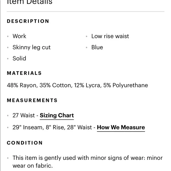 Rag &amp; Bone Skinny Legging Jeans in Indigo