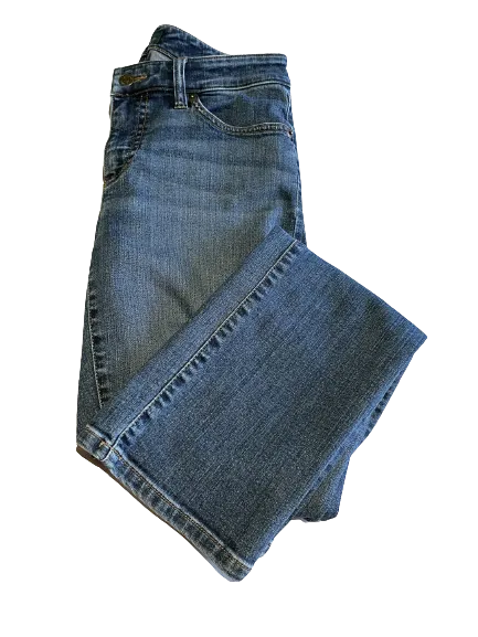 Ralph Lauren Mid Rise Straight Leg Jeans
