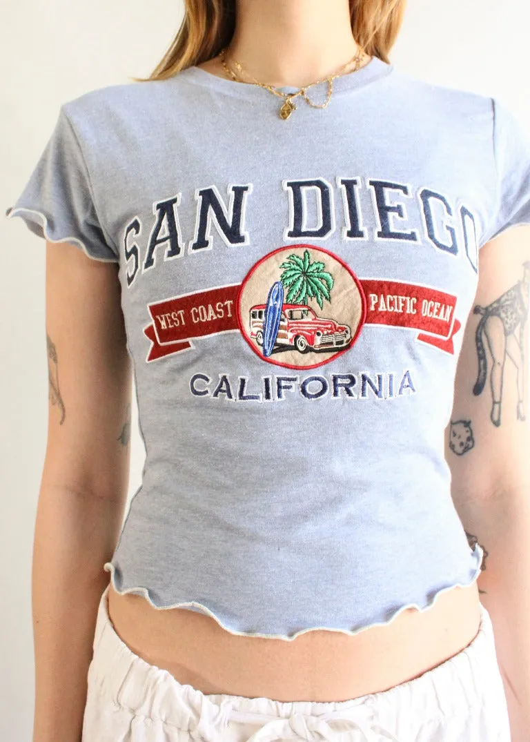 RCYCLD Destination Lettuce Edge Baby Tee