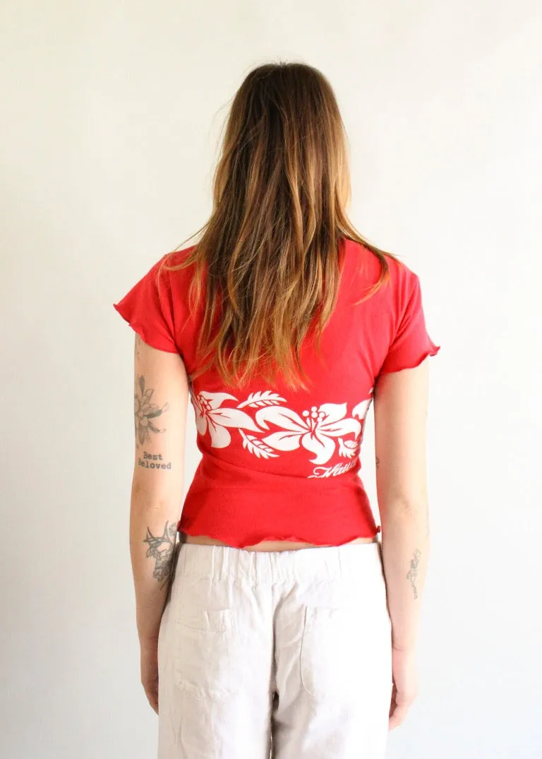 RCYCLD Destination Lettuce Edge Baby Tee
