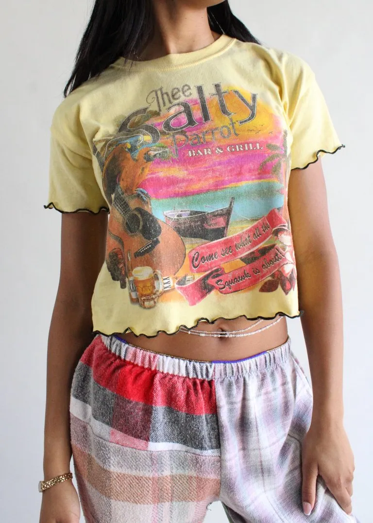 RCYCLD Destination Lettuce Edge Baby Tee