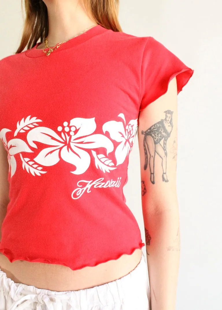 RCYCLD Destination Lettuce Edge Baby Tee
