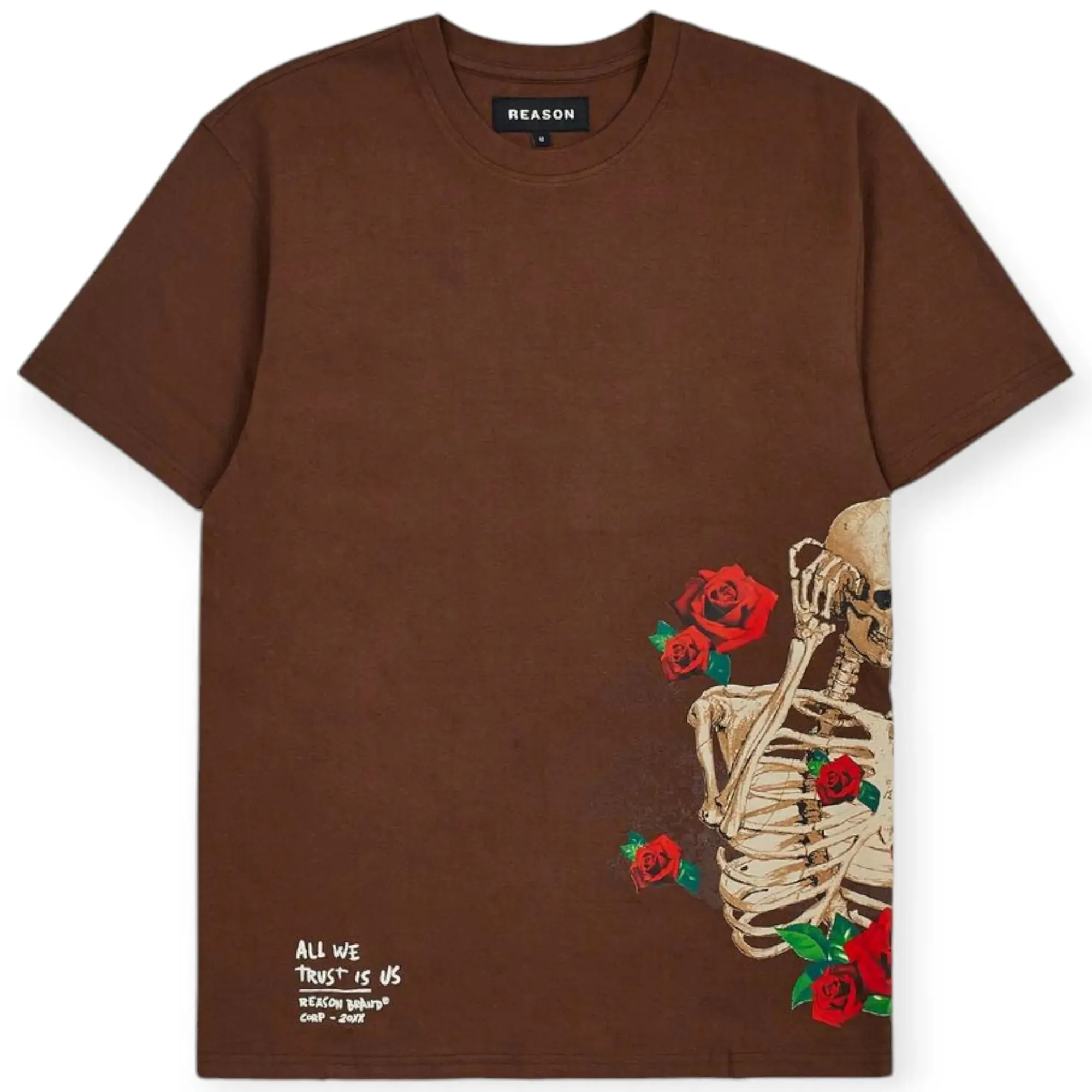 Reason Men Trust Tee(Brown)