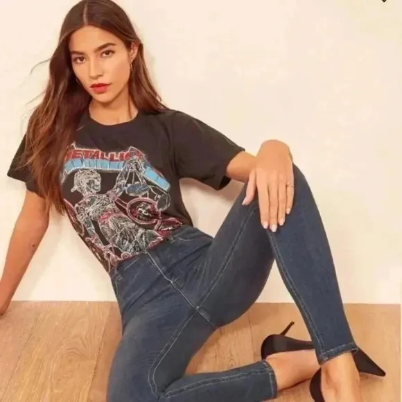 Reformation Harper High Rise Skinny Jeans in Neris