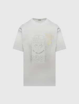 REVERSIBLE CREST TEE