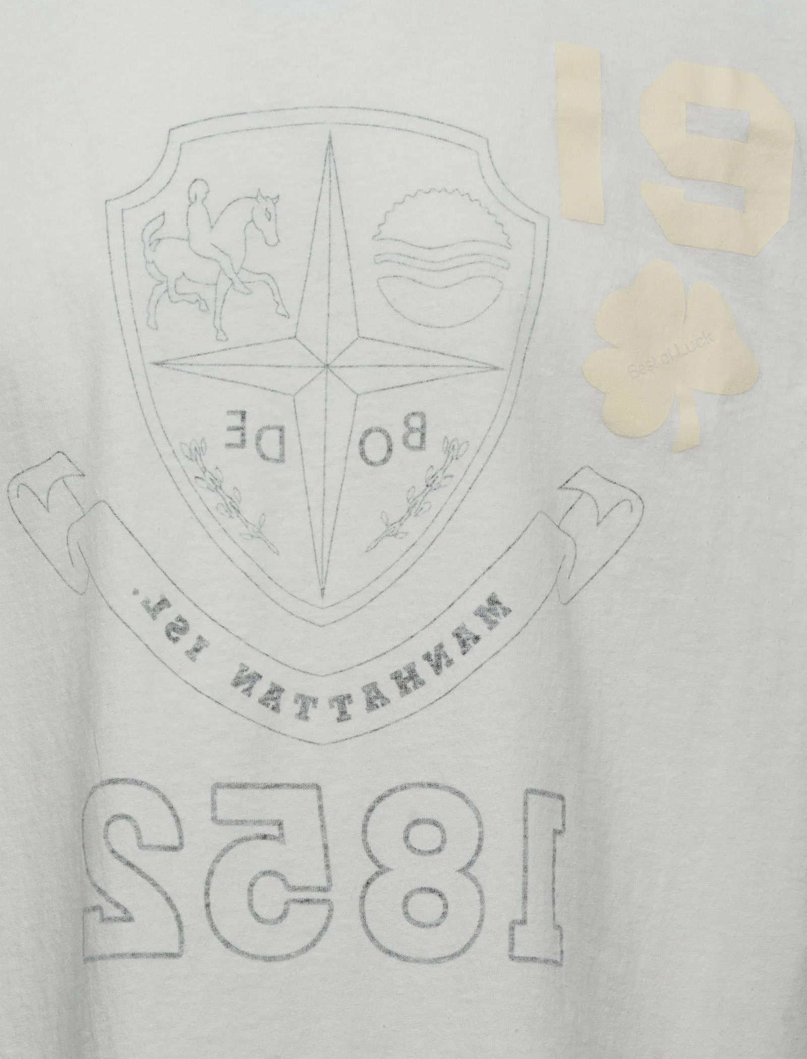 REVERSIBLE CREST TEE