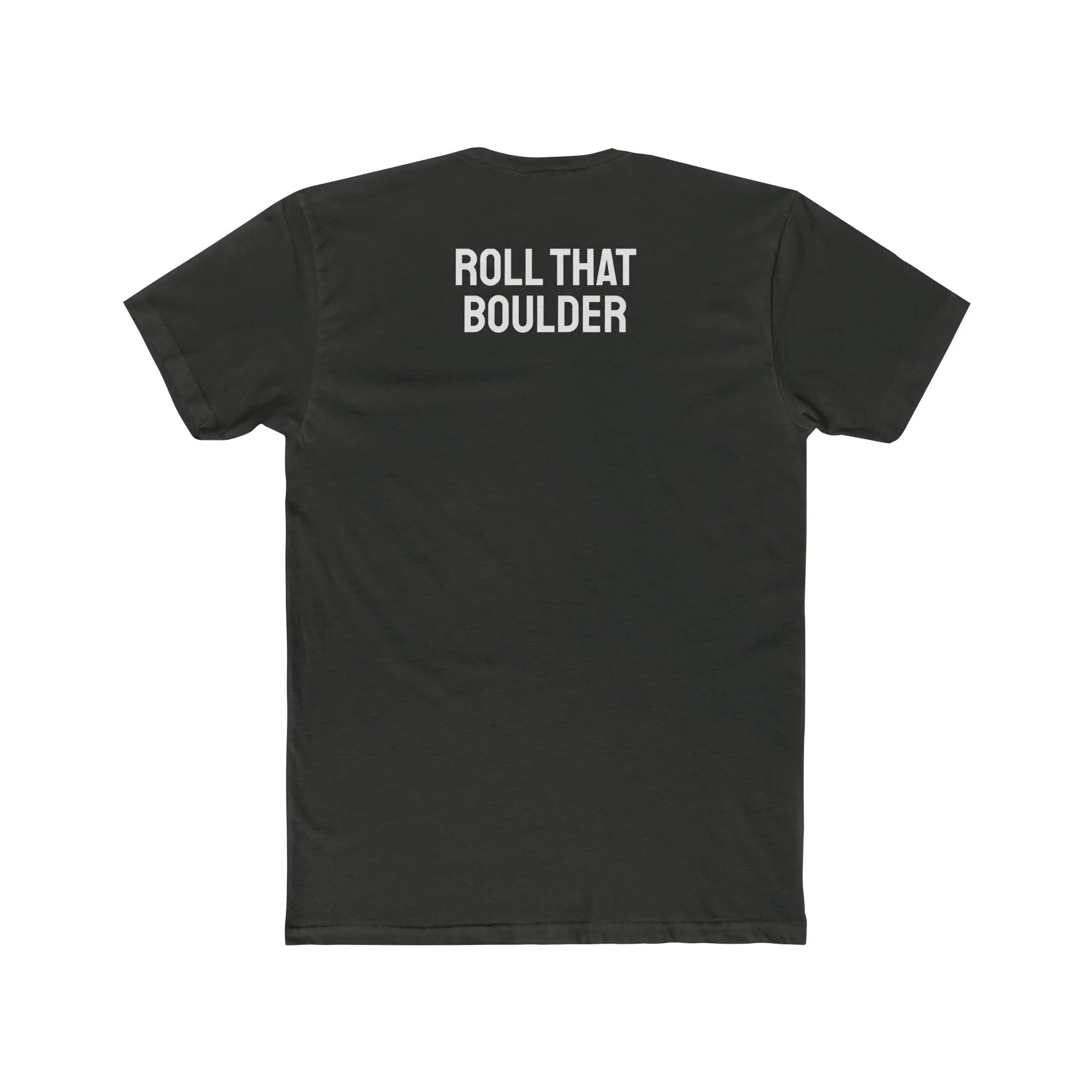 Roll That Boulder - Unisex Cotton Crew Tee