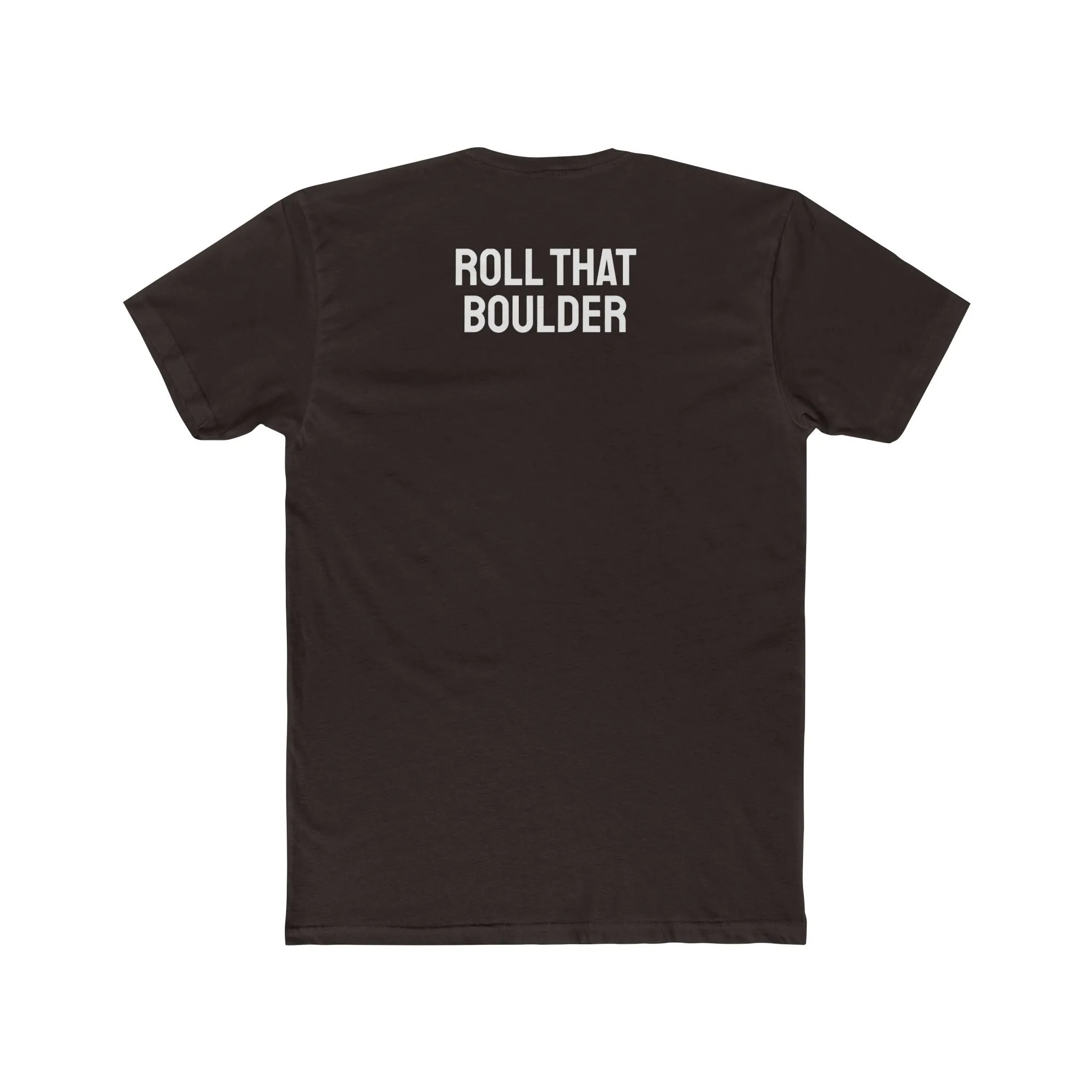 Roll That Boulder - Unisex Cotton Crew Tee