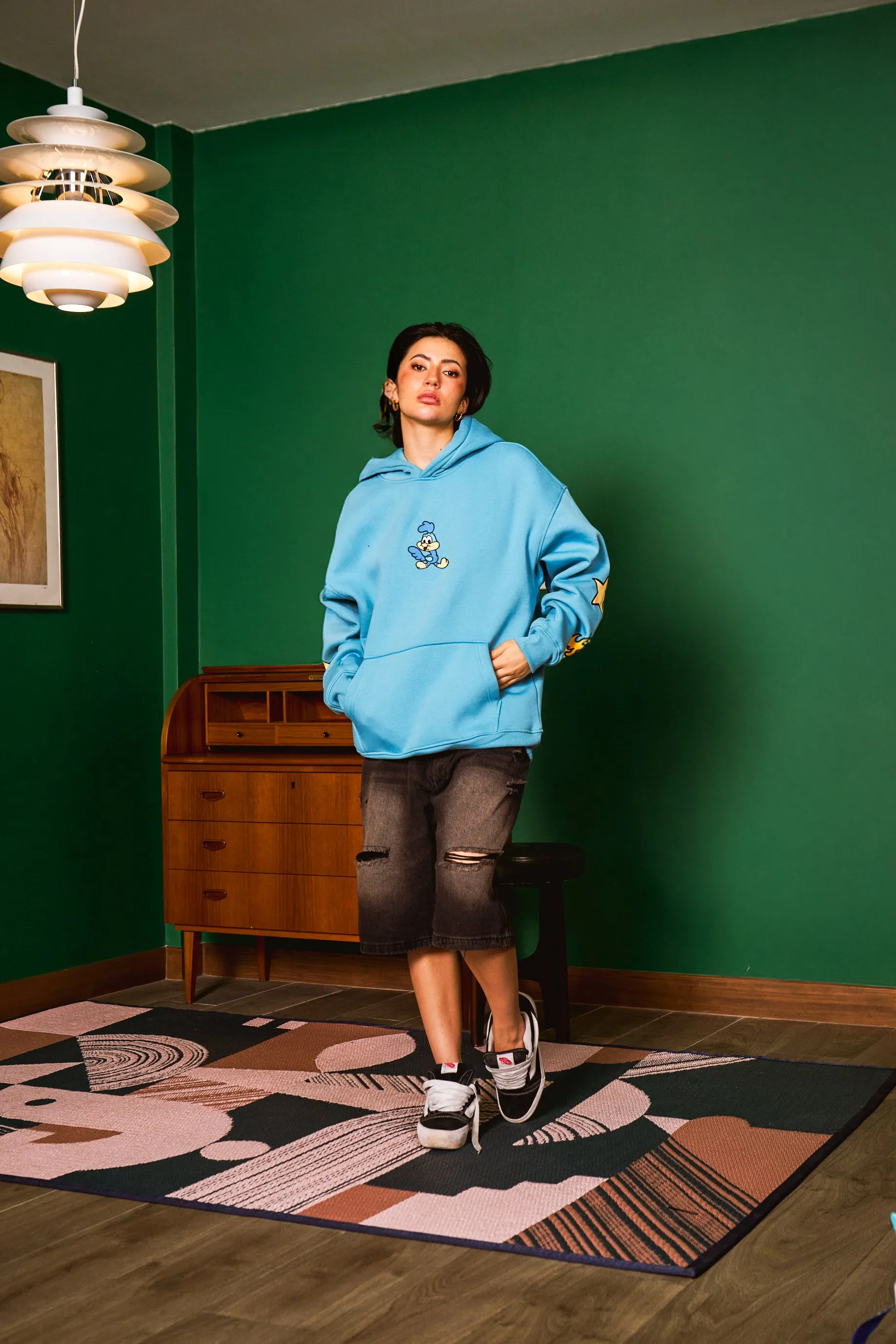 Run The Roads Oversized Hoodie