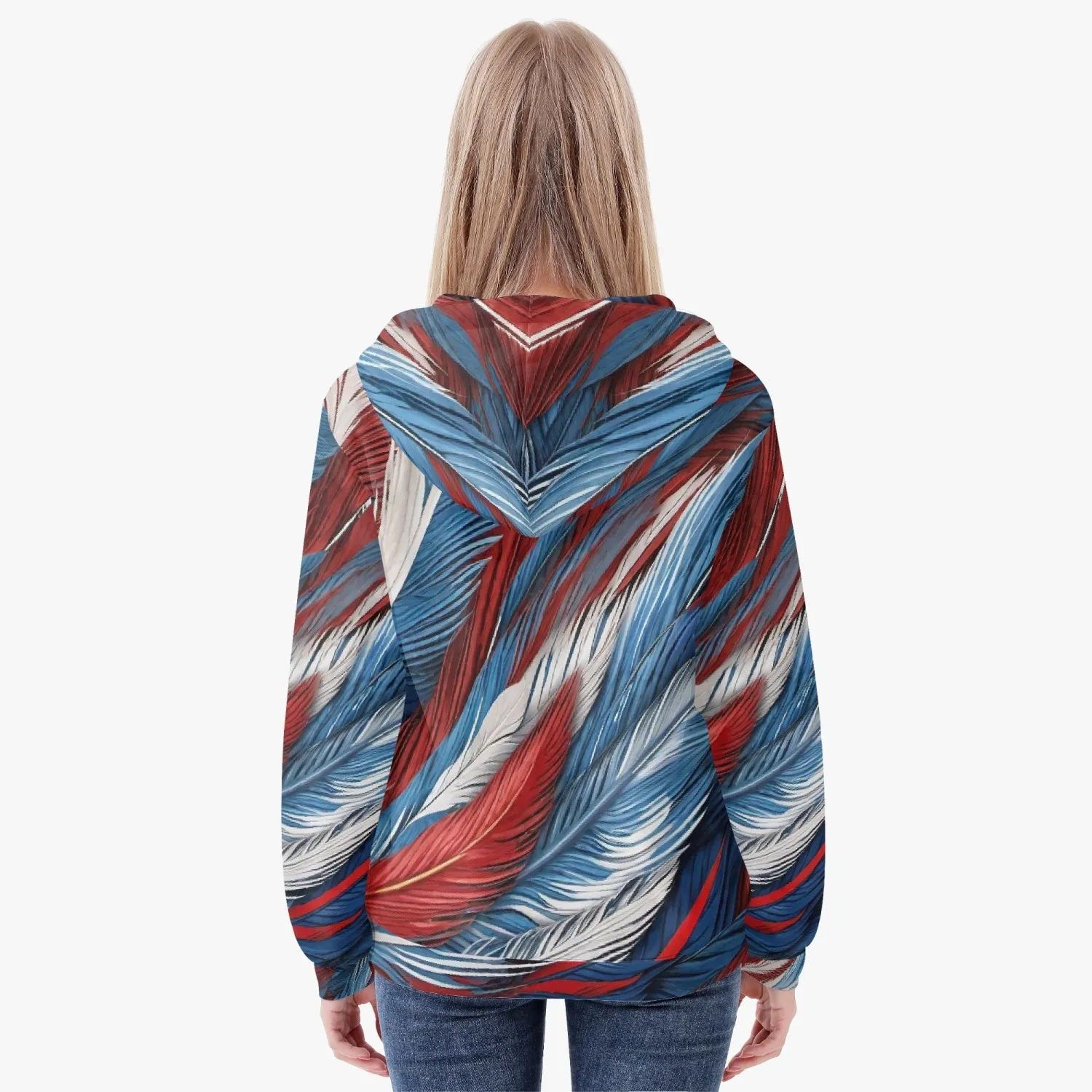 RWB Quill Women's Zip Up Hoodie