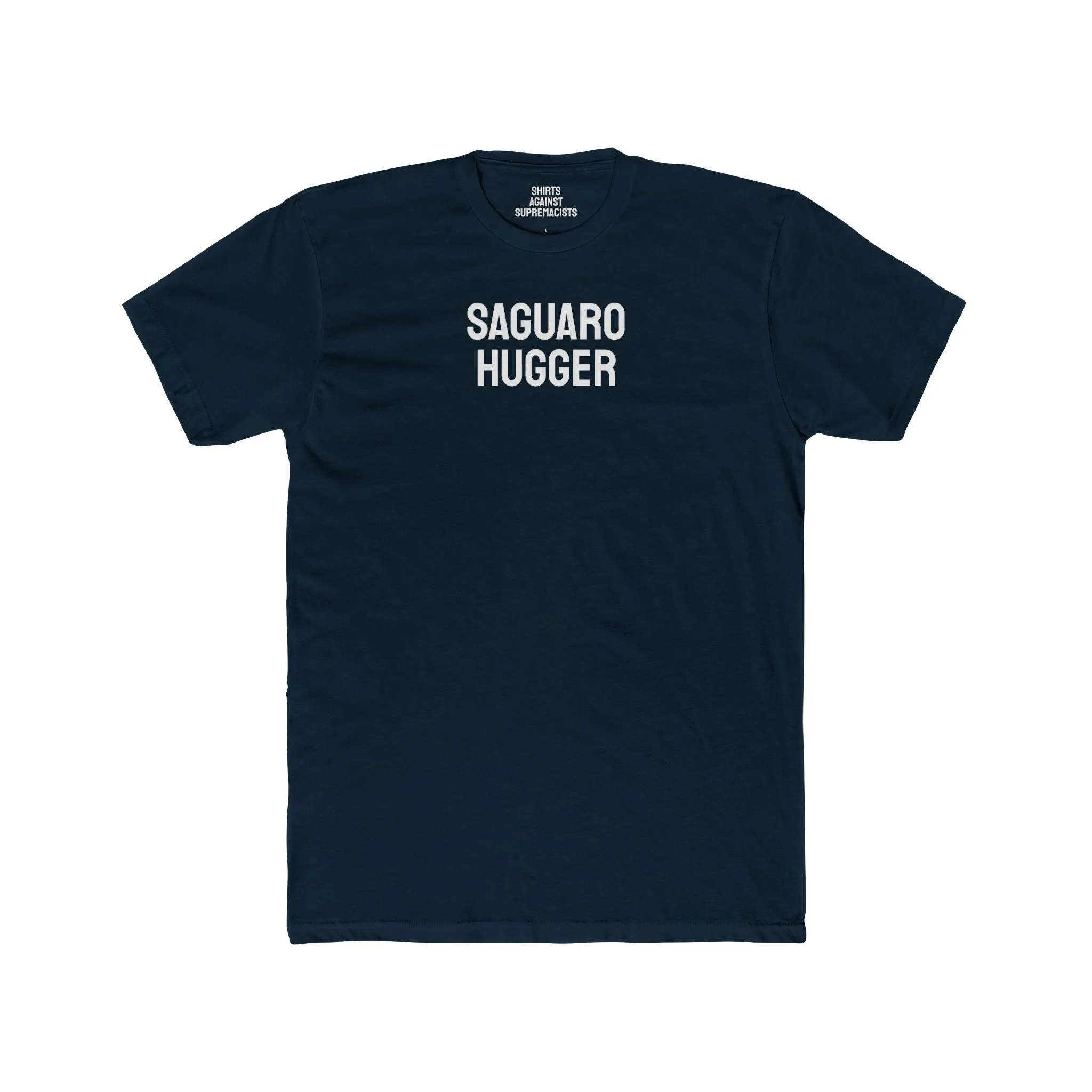 Saguaro Hugger - Unisex Cotton Crew Tee
