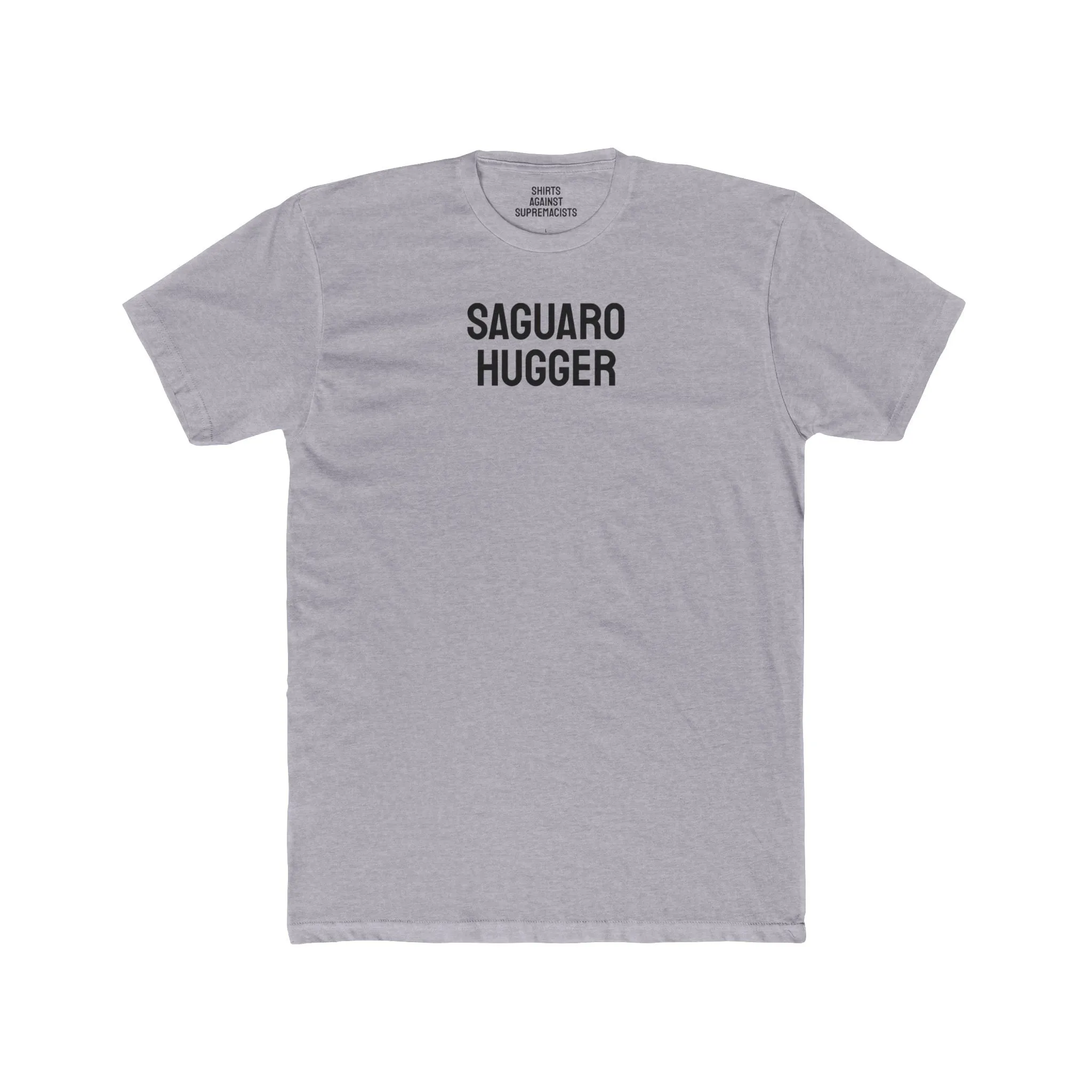 Saguaro Hugger - Unisex Cotton Crew Tee