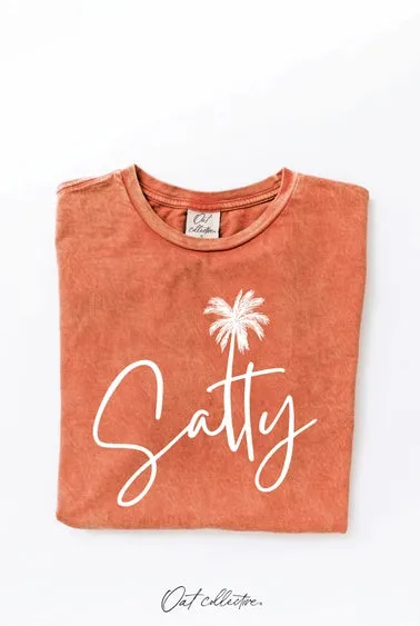 Salty Mineral Graphic Top