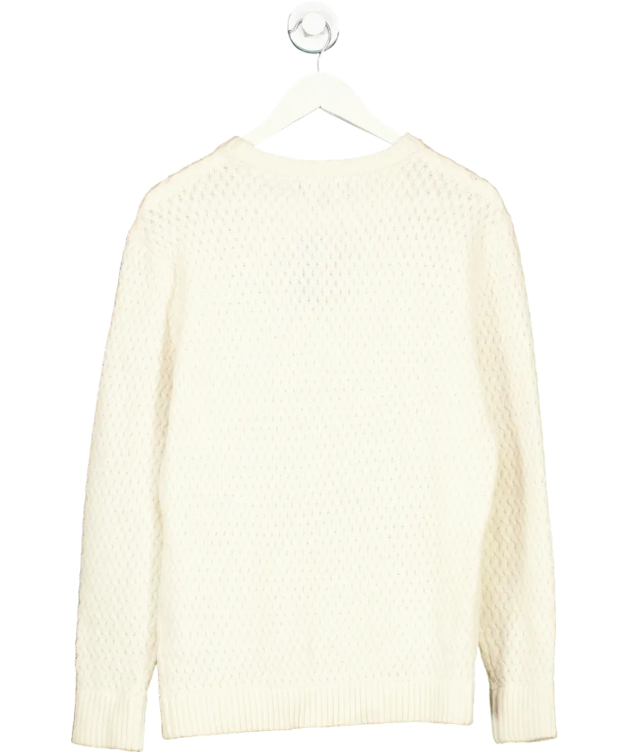 Ser.o.ya Cream Knit Sweater UK M